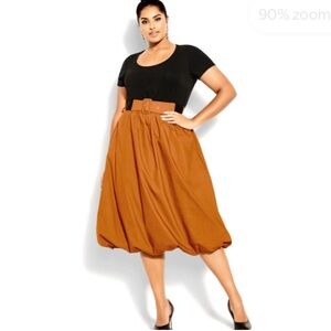 City Chic size 16 Paris Days dress